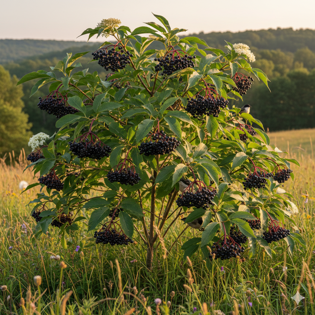 Growing Elderberry Trees in Home Gardens